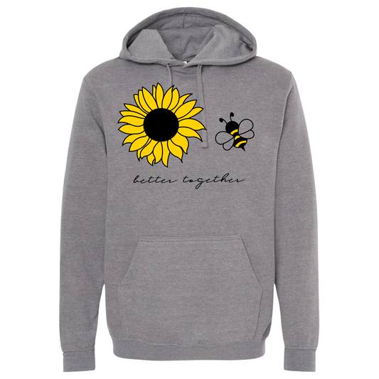 “Sunflower and Bee” Hoodie