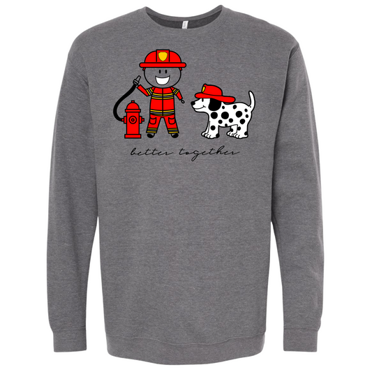 “Firefighter” Crewneck