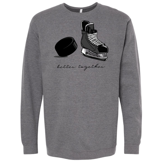 “Puck and Skate” Crewneck